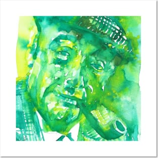 PABLO NERUDA - watercolor portrait.6 Posters and Art